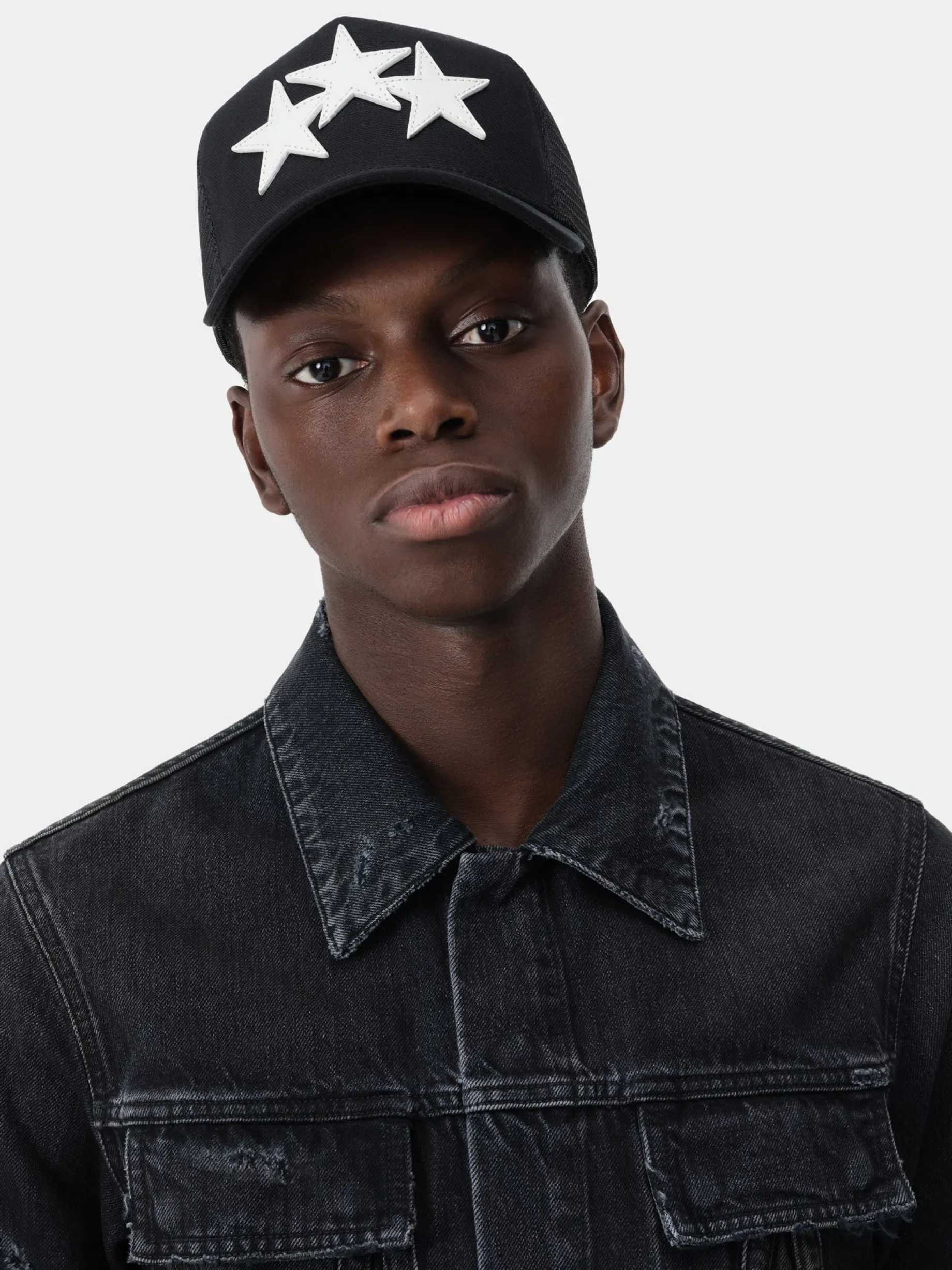 3 Star Trucker Hat