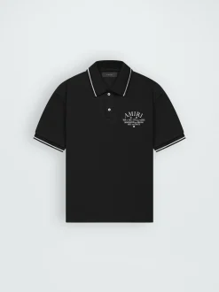 AMIRI ARTS DISTRICT PIQUE POLO