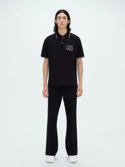 AMIRI ARTS DISTRICT PIQUE POLO