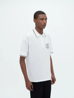 AMIRI ARTS DISTRICT PIQUE POLO