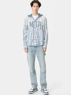 AMIRI HOODED OVERSHIRT