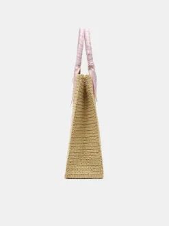 AMIRI RAFFIA TOTE