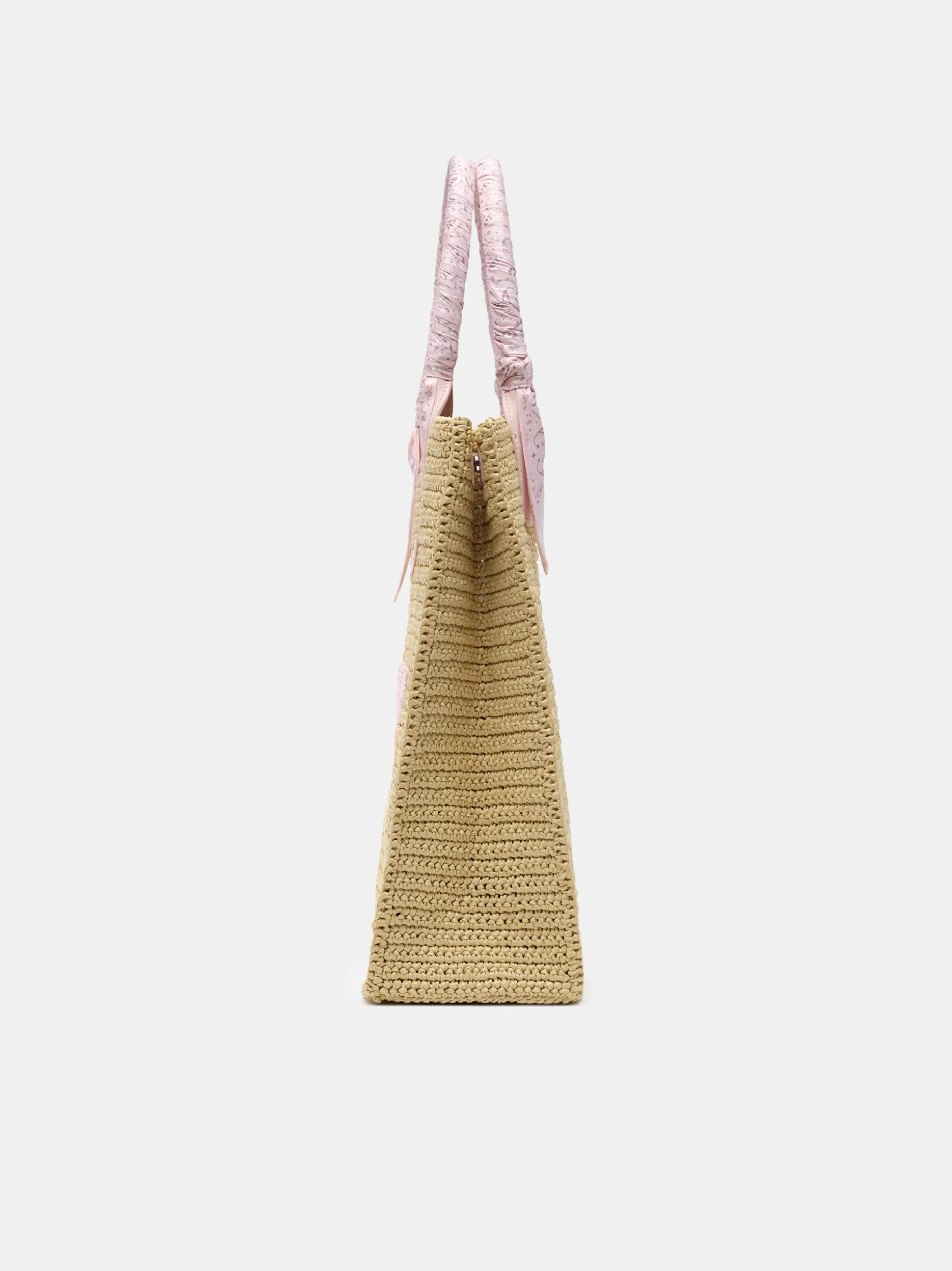 AMIRI RAFFIA TOTE
