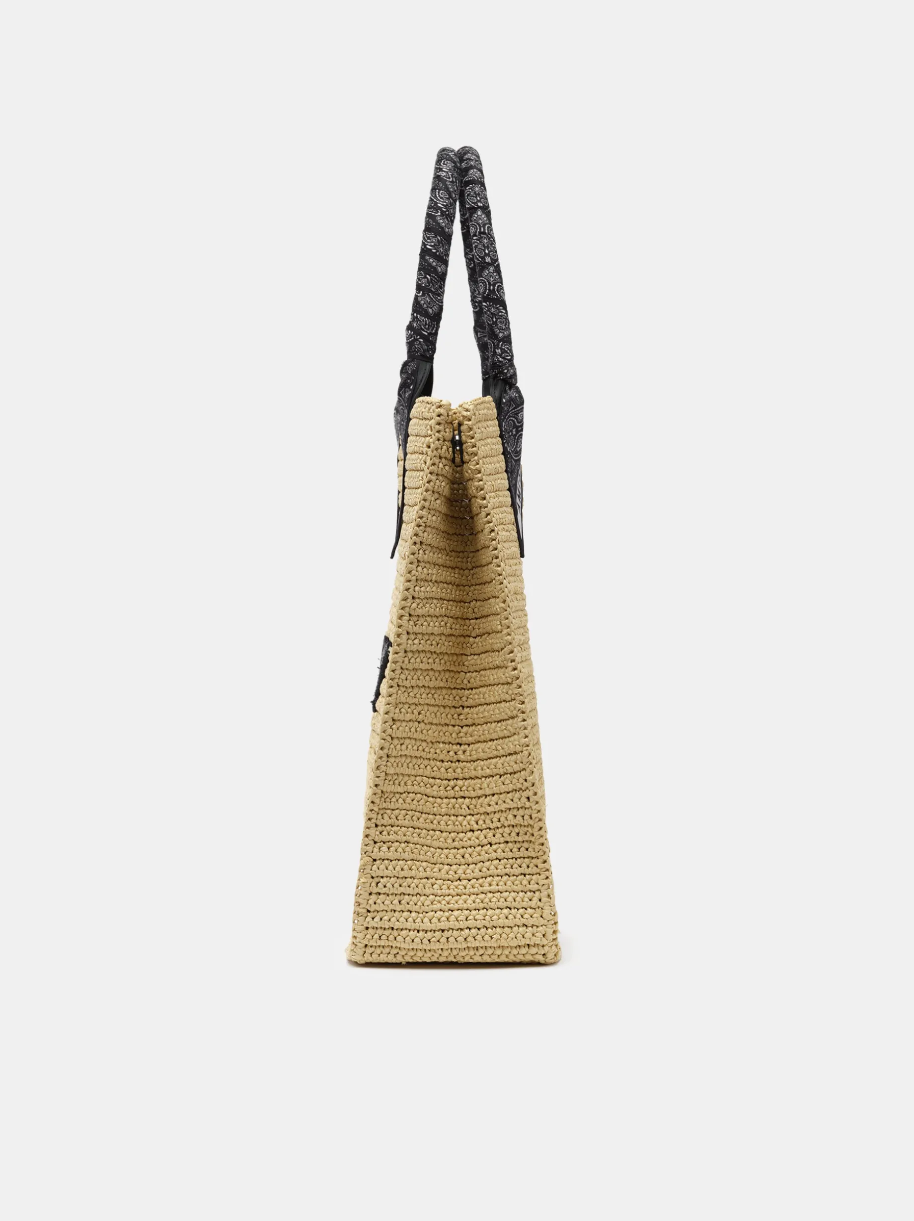 AMIRI RAFFIA TOTE