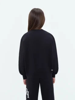 AMIRI STAGGERED SCRIBBLE CREWNECK