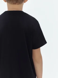 AMIRI STAGGERED SCRIBBLE TEE