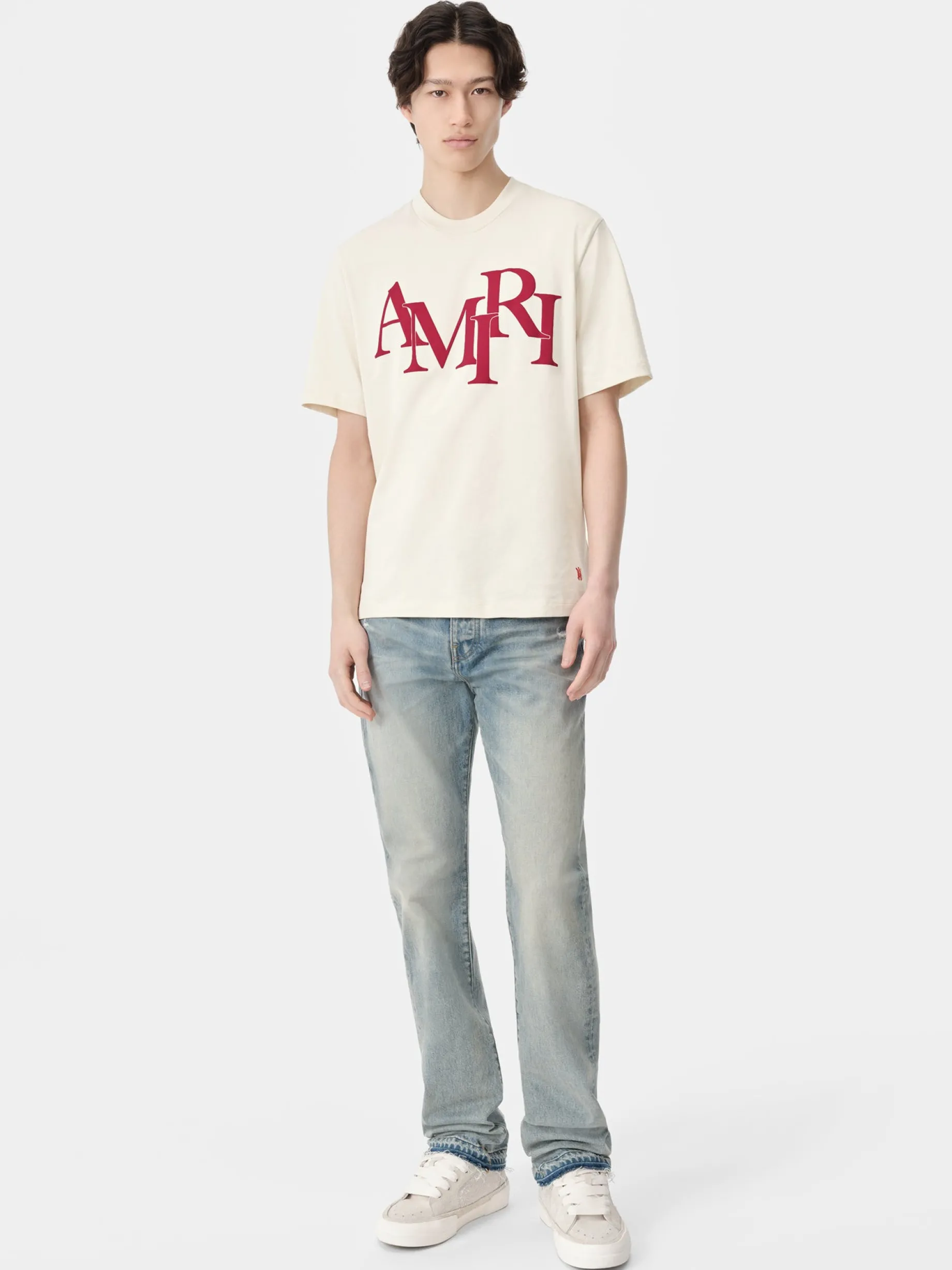 AMIRI STAGGERED TEE
