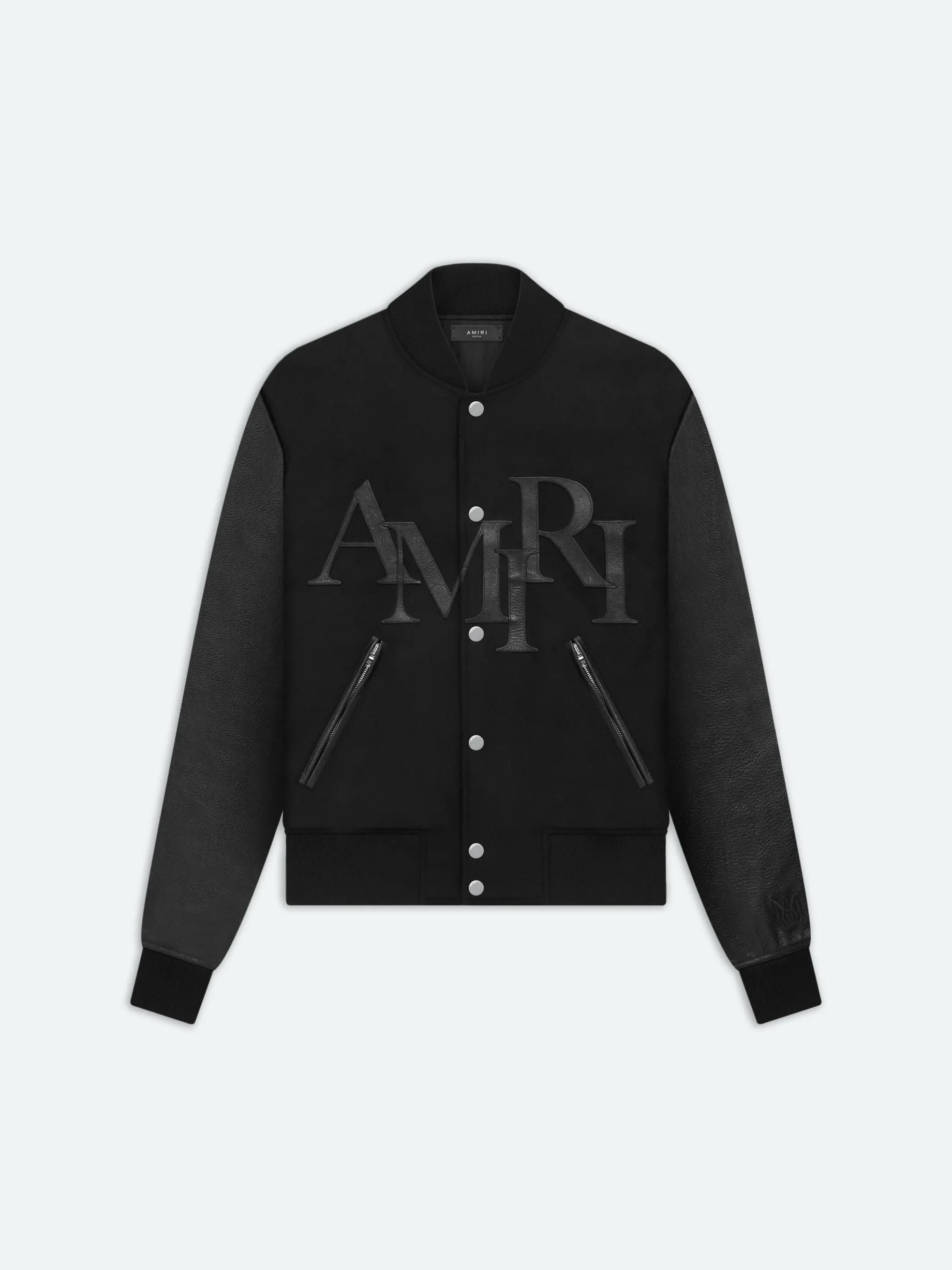 AMIRI STAGGERED VARSITY JACKET