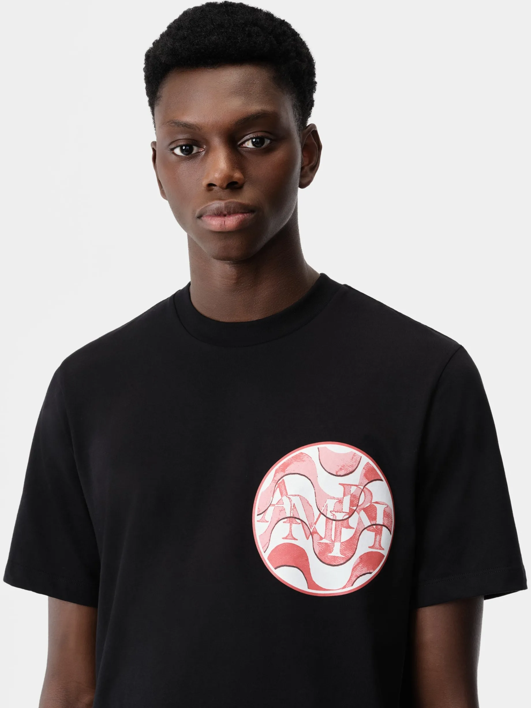 AMIRI STAGGERED WAVE TEE