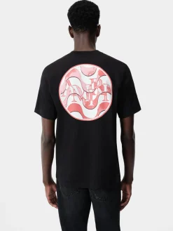 AMIRI STAGGERED WAVE TEE
