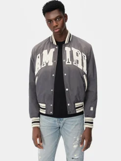 AMIRI SUN FADED BOMBER