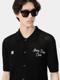 AMIRI SURF CLUB CROTCHET POLO