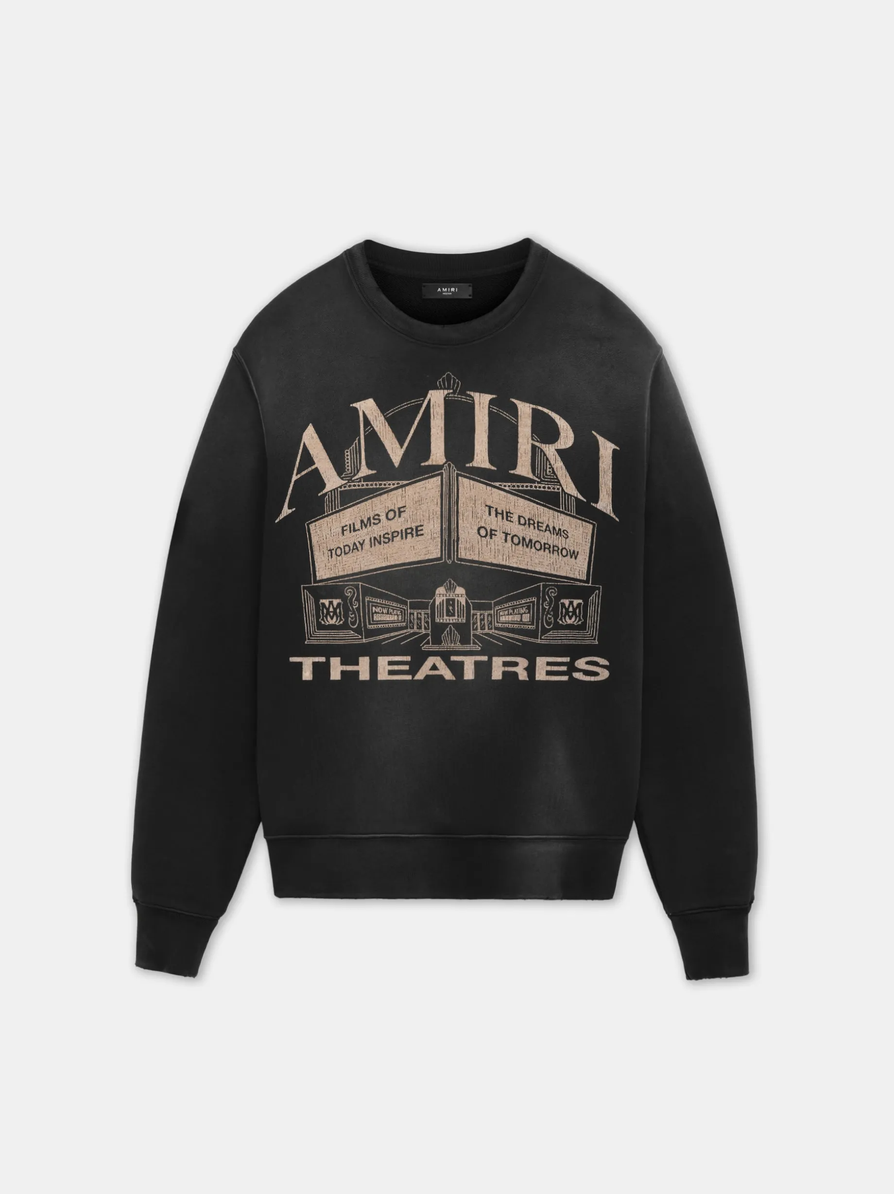 AMIRI THEATERS VINTAGE CREW