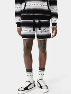 AMIRI WAVE BAJA STRIPE SHORT