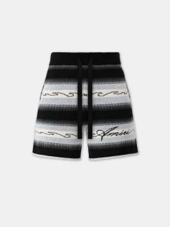 AMIRI WAVE BAJA STRIPE SHORT