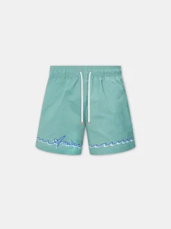 AMIRI WAVE SWIM TRUNK