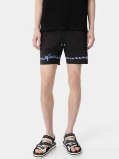 AMIRI WAVE SWIM TRUNK