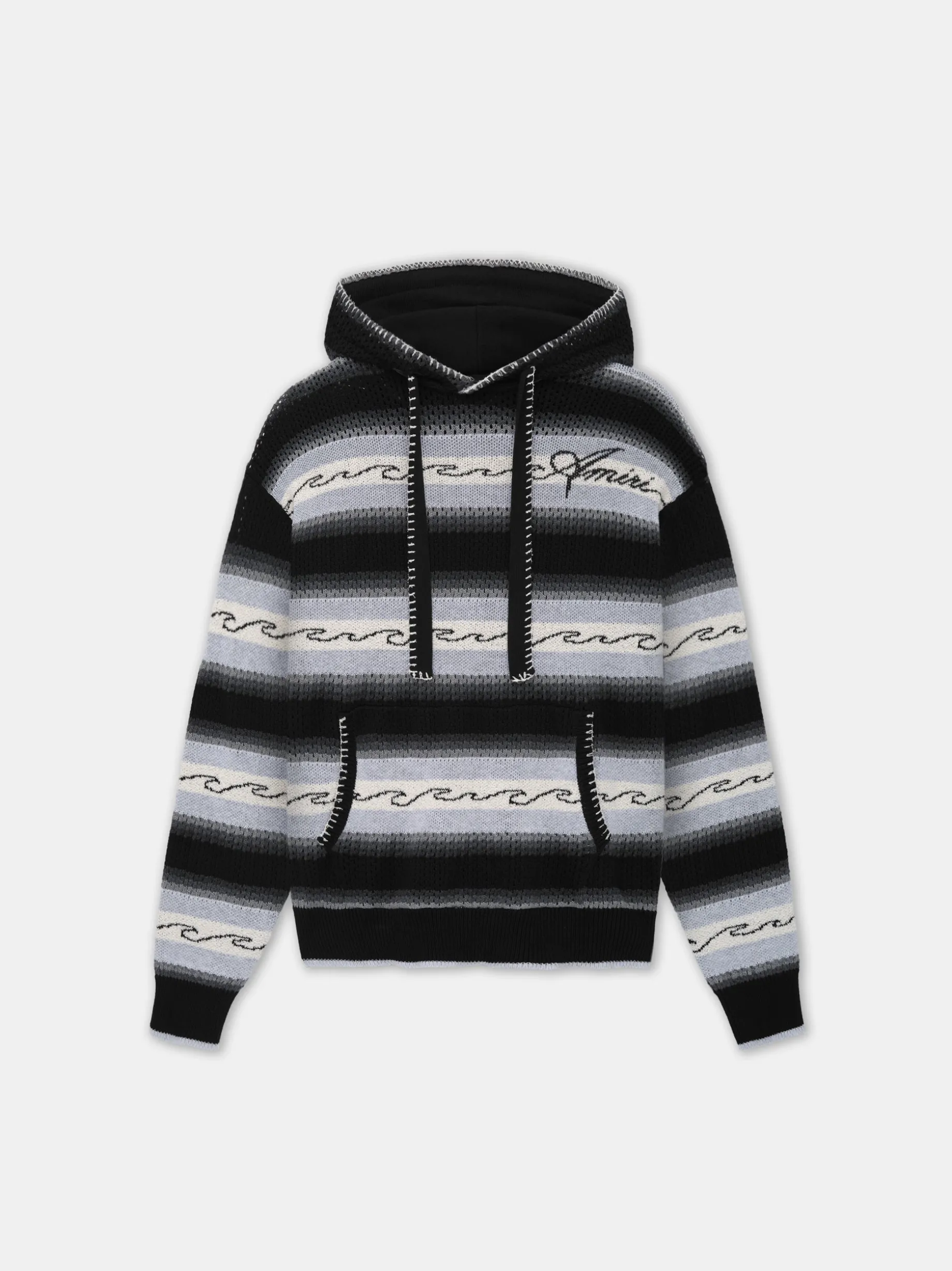 AMRI WAVE BAJA STRIPE HOODIE