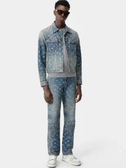 BANDANA JACQUARD MA TRUCKER JACKET