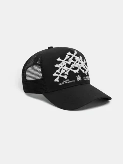 BONES STACKED TRUCKER HAT