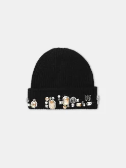 CHUNKY CRYSTAL BEANIE