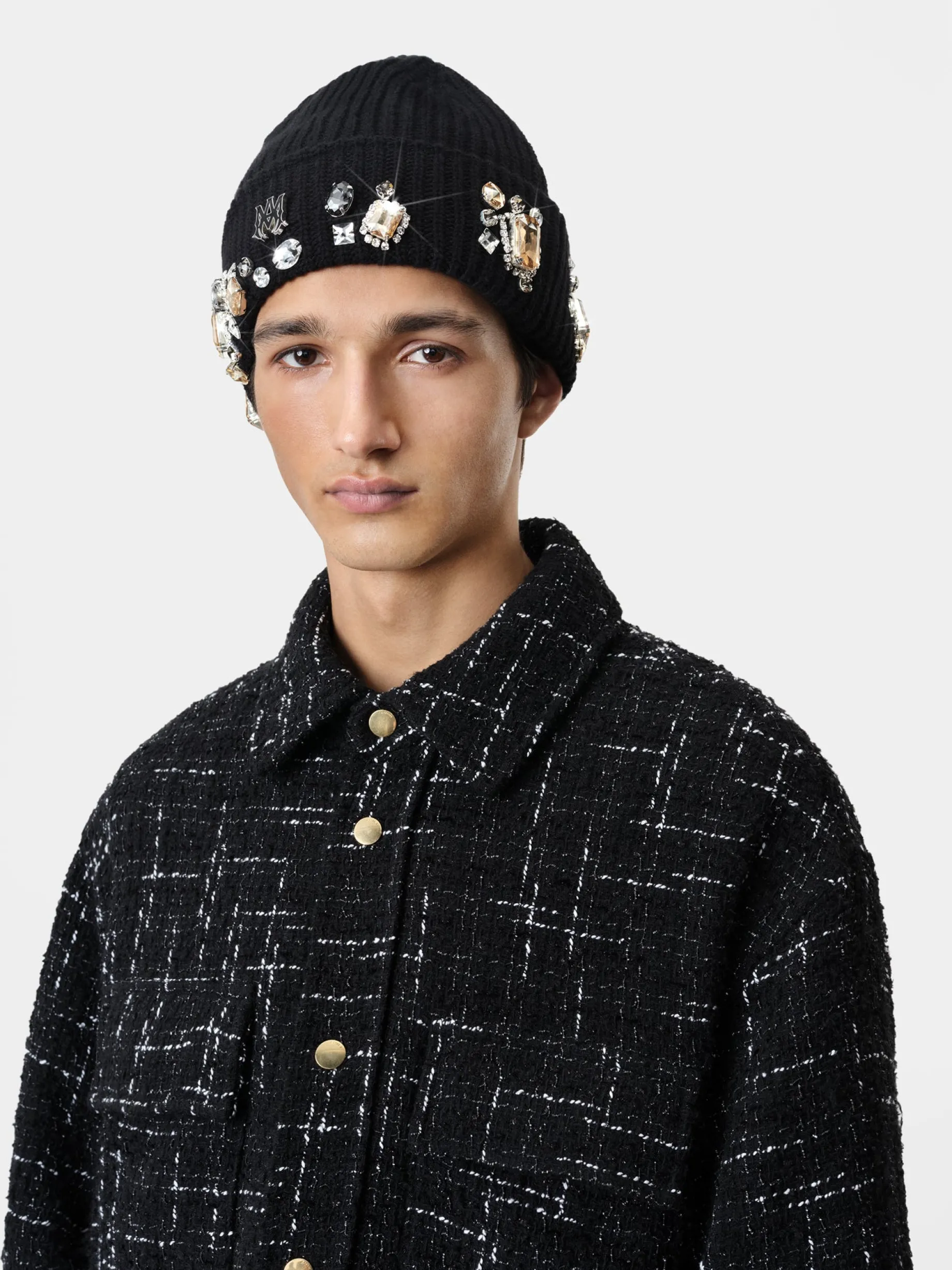 CHUNKY CRYSTAL BEANIE