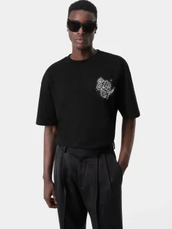 CRYSTAL BURST MA SWIRL OVERSIZED TEE