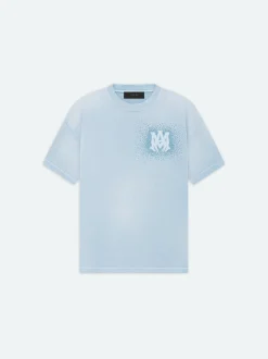 CRYSTAL BURST TEE- Ashley Blue
