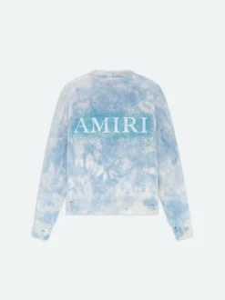 CRYSTAL CREWNECK- Ashley Blue