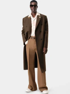 DOUBLE-BREASTED OVERCOAT