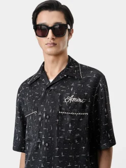 FLECK AMIRI BOWLING SHIRT