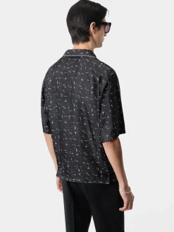 FLECK AMIRI BOWLING SHIRT
