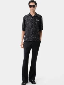 FLECK AMIRI BOWLING SHIRT