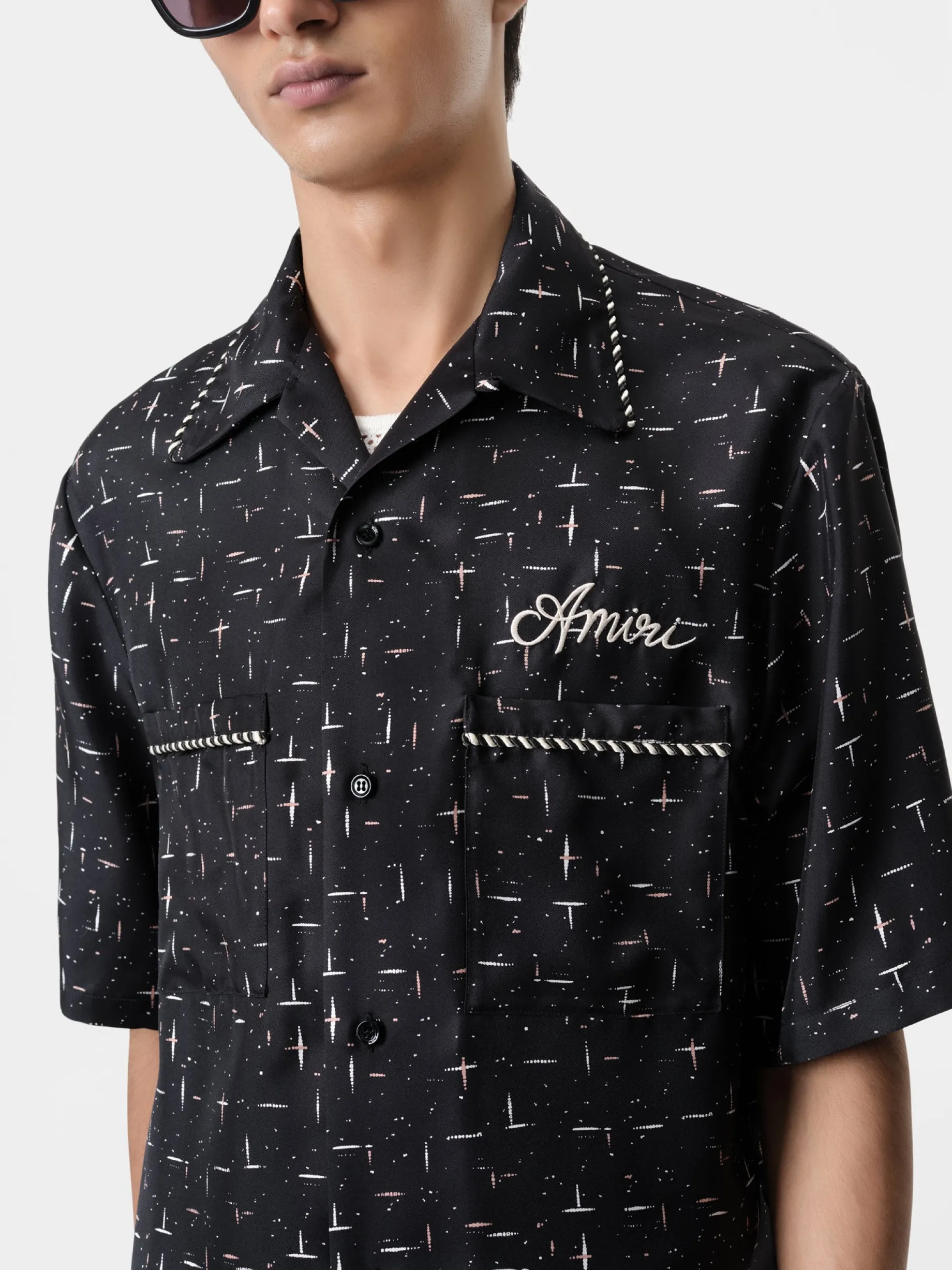 FLECK AMIRI BOWLING SHIRT
