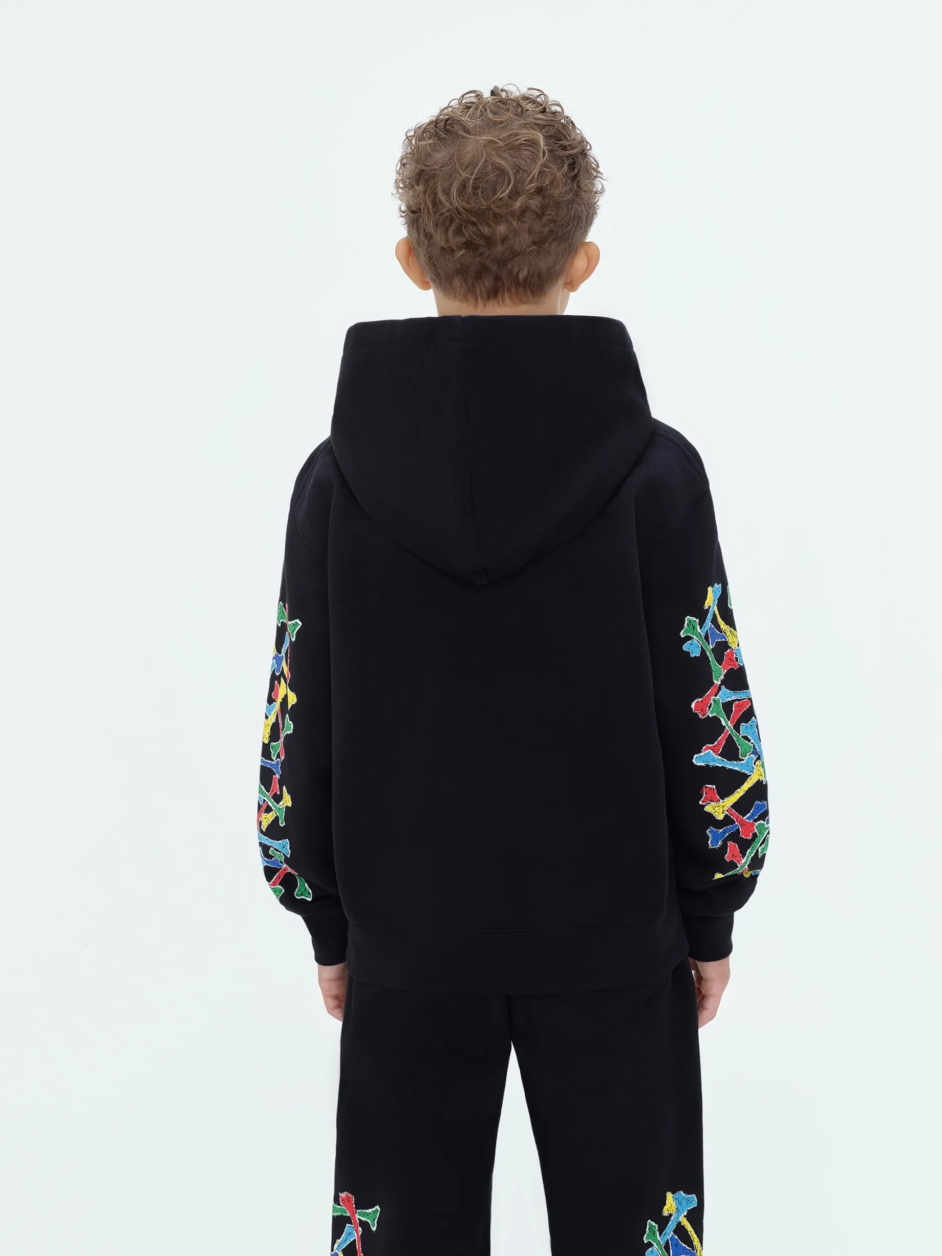 Kids Amiri Bones Scribble Hoodie