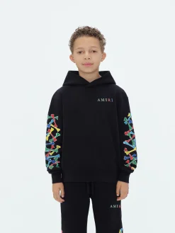 Kids Amiri Bones Scribble Hoodie