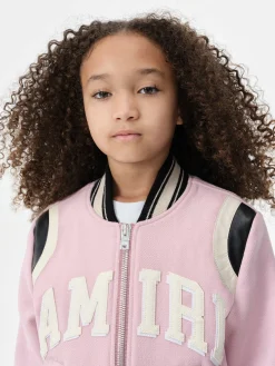 KIDS' AMIRI COLLEGIATE BOMBER