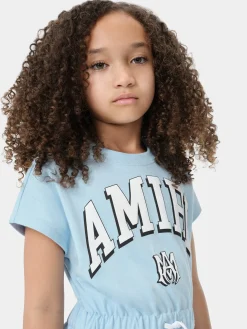 KIDS' AMIRI STRIPE T-SHIRT DRESS