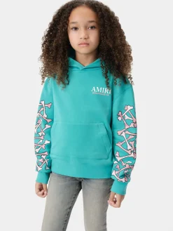 KIDS' BANDANA BONES STACKED HOODIE