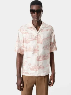 LA LANDMARK BOWLING SHIRT
