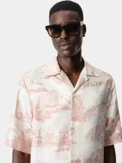 LA LANDMARK BOWLING SHIRT