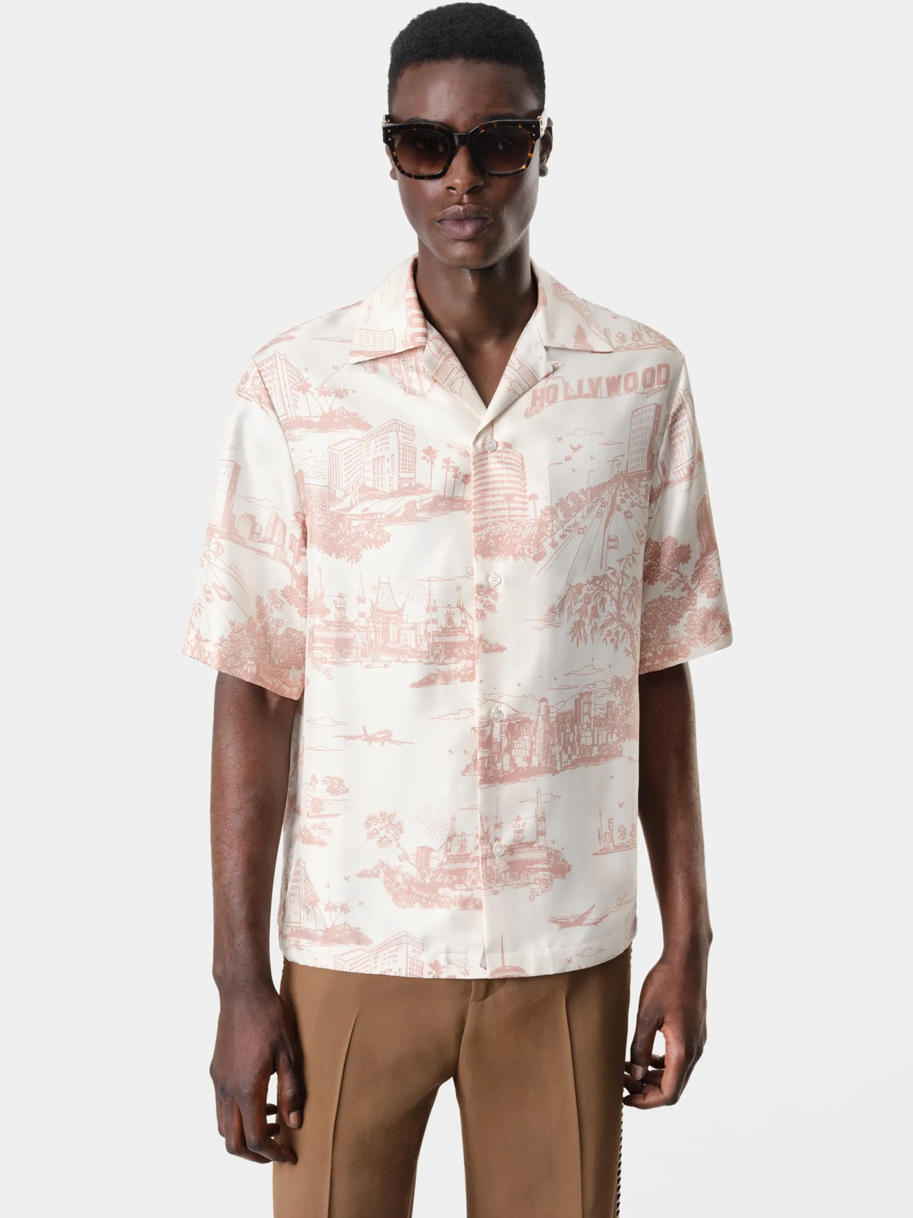 LA LANDMARK BOWLING SHIRT