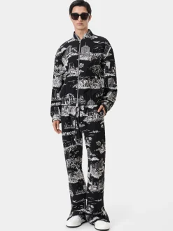 LA LANDMARK TAPESTRY BOMBER