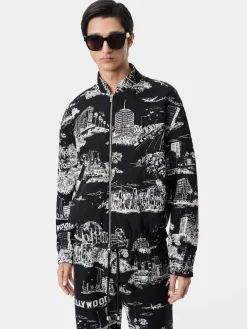 LA LANDMARK TAPESTRY BOMBER