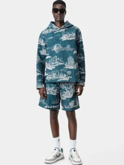 LA LANDMARK TAPESTRY HOODIE