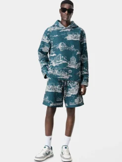 LA LANDMARK TAPESTRY SHORT
