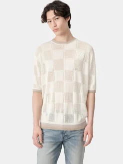 MA CHECKERED TEE