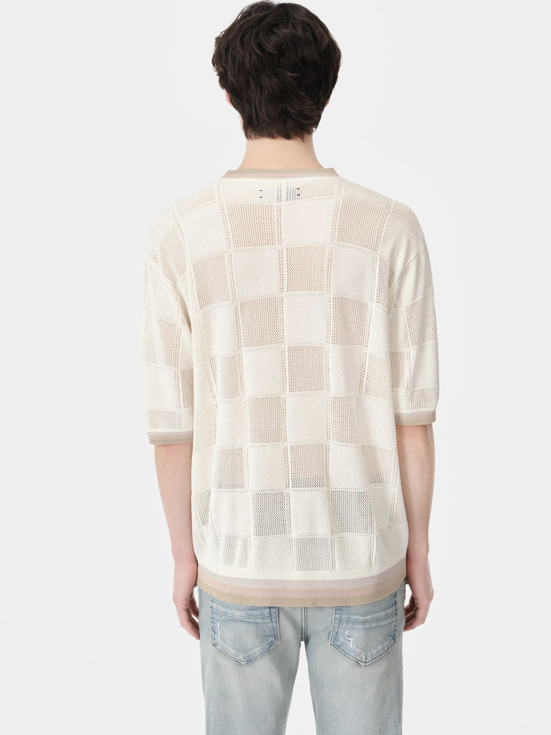 MA CHECKERED TEE