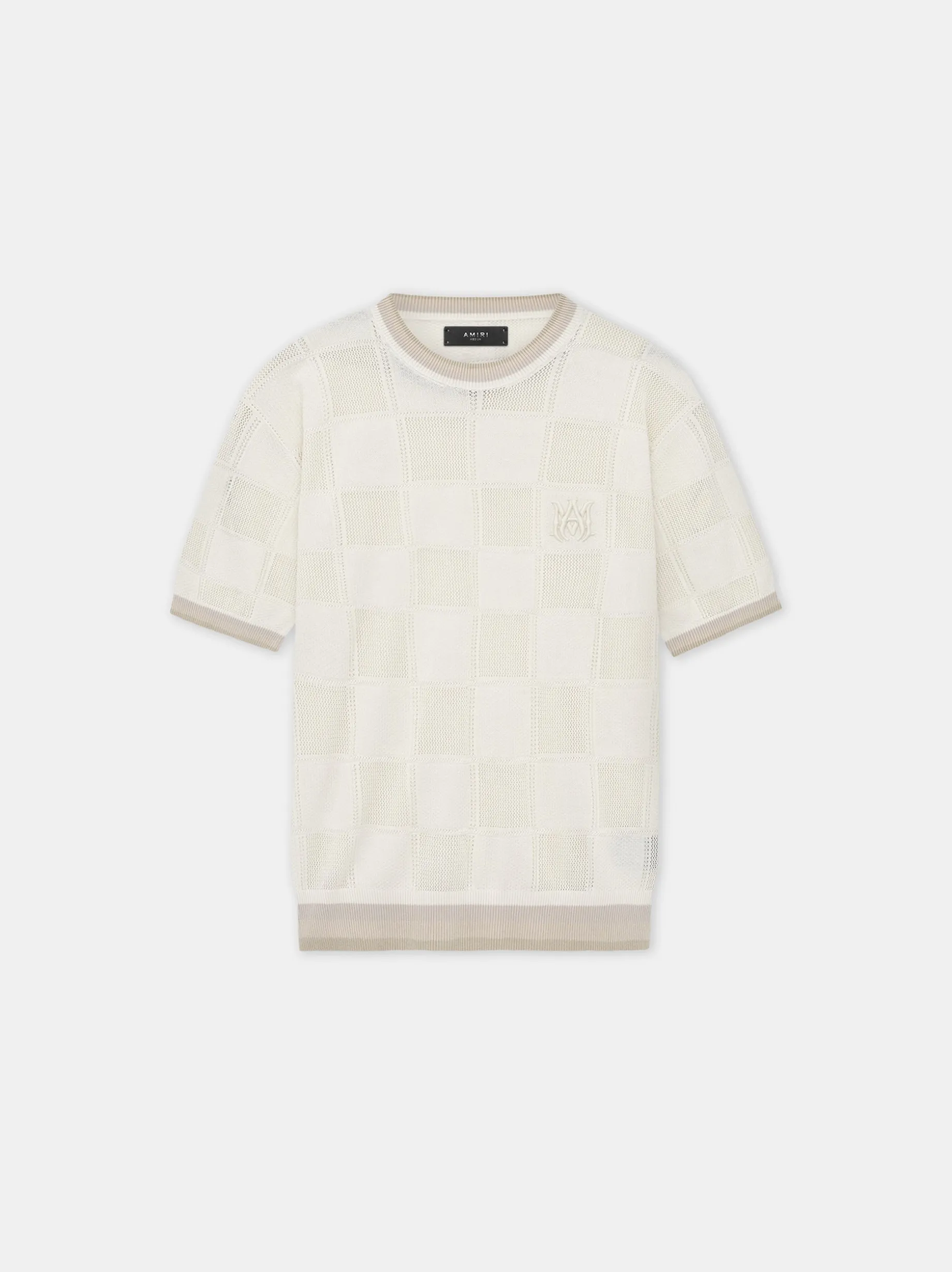 MA CHECKERED TEE
