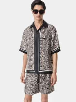 MA LEOPARD BOWLING SHIRT